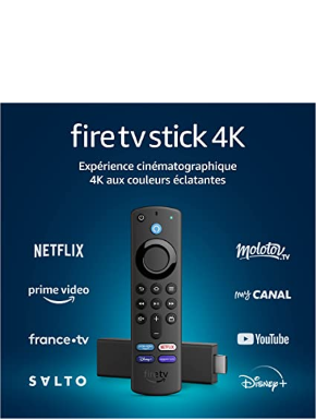 Image Fire TV Stick 4K avec tél�...